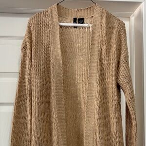 Ultra Flirt Juniors Cocoon-Hem Open Front Cardigan Sweater Size Large